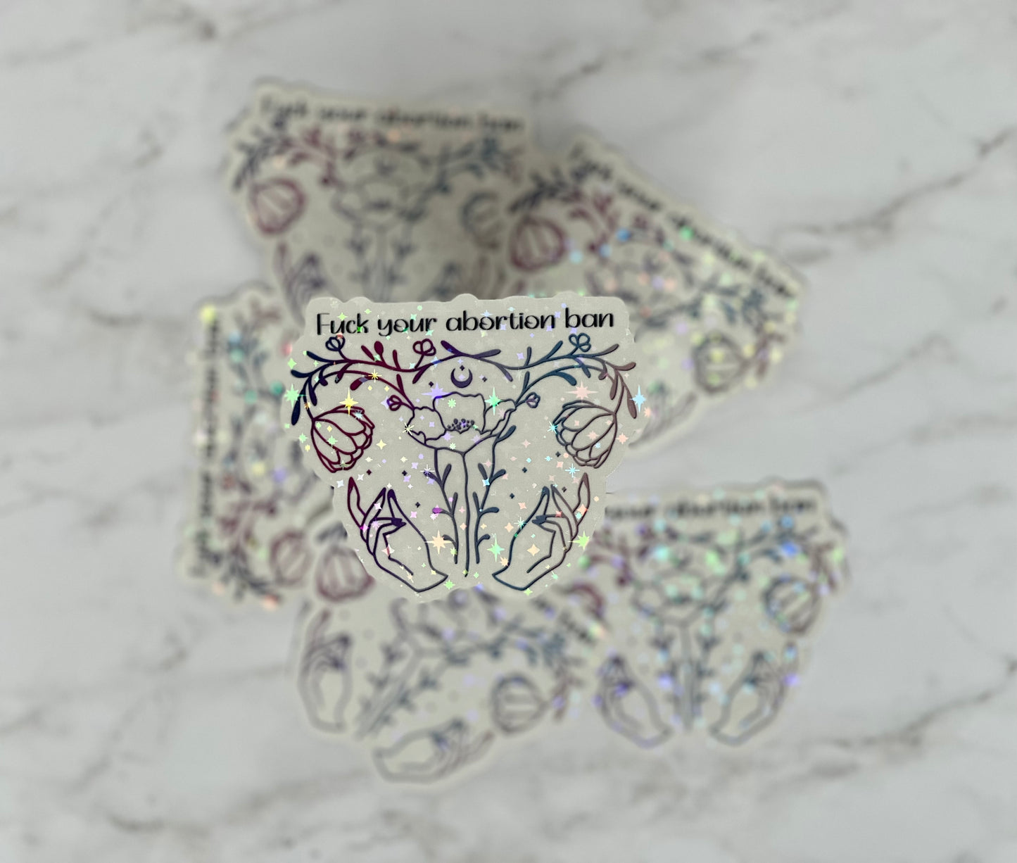 Floral F Your Ban Uterus